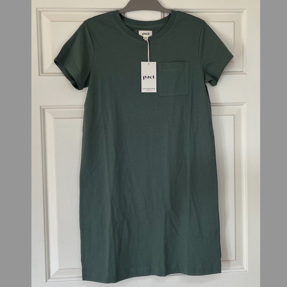Pact Organic Pocket Tee Dress - Picture 4 of 6